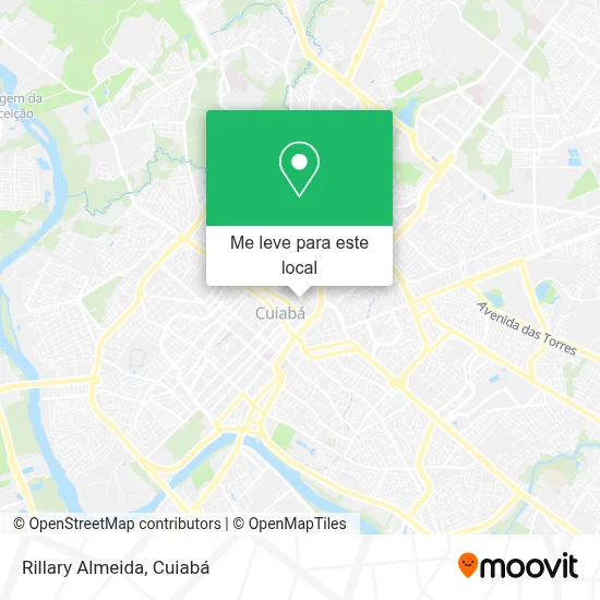 Rillary Almeida mapa