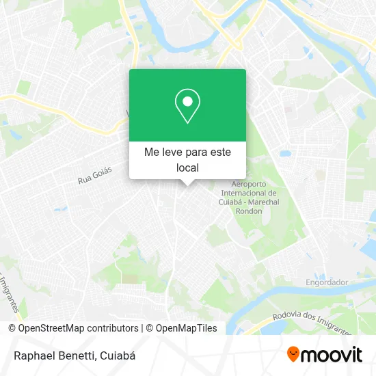 Raphael Benetti mapa