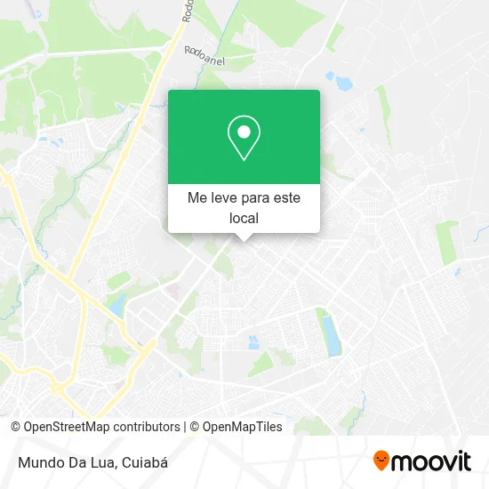 Mundo Da Lua mapa
