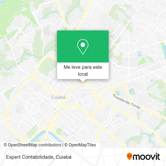 Expert Contabilidade mapa