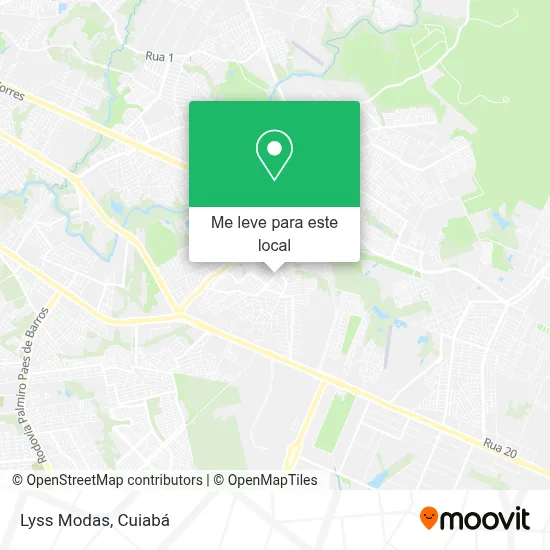 Lyss Modas mapa