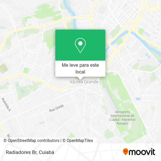 Radiadores Br mapa