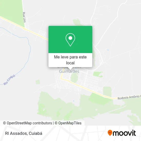 Rl Assados mapa