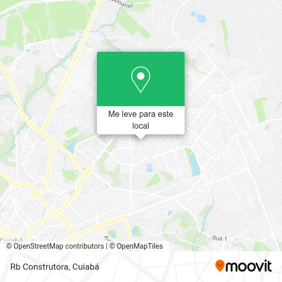 Rb Construtora mapa