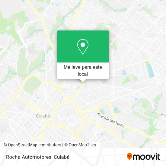 Rocha Automotores mapa