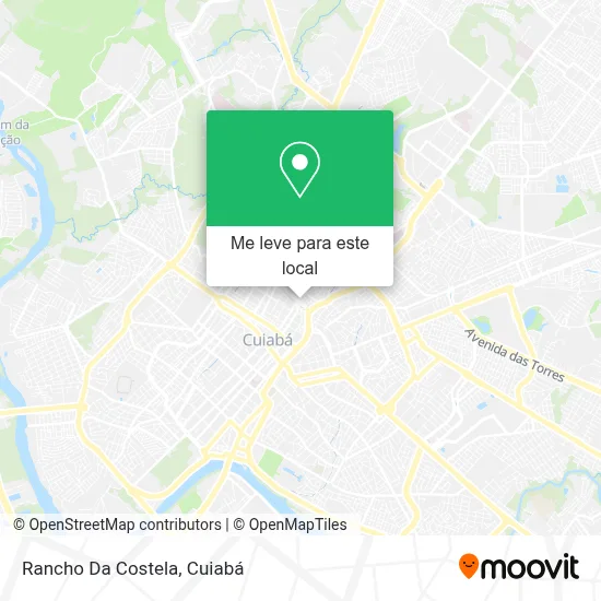 Rancho Da Costela mapa