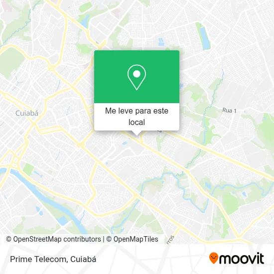 Prime Telecom mapa