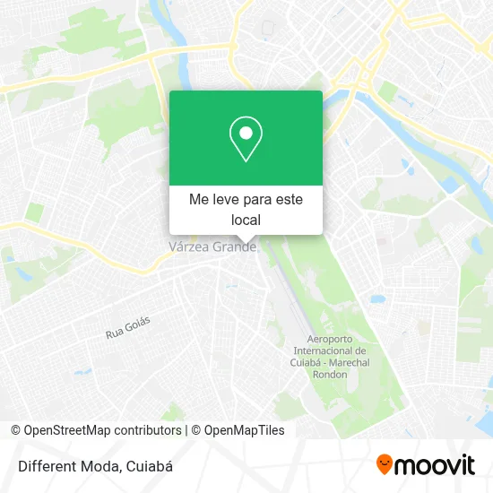 Different Moda mapa