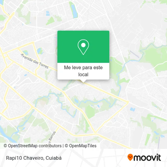 Rapi10 Chaveiro mapa