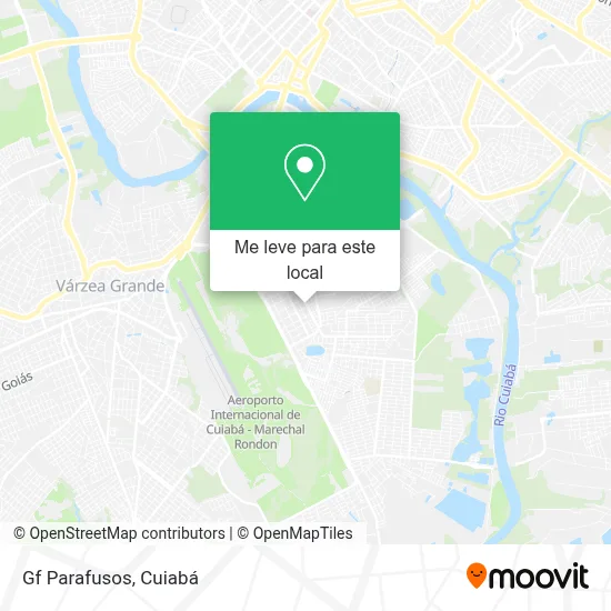 Gf Parafusos mapa