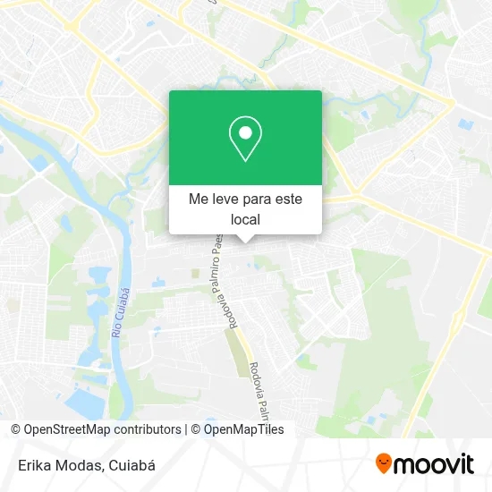 Erika Modas mapa