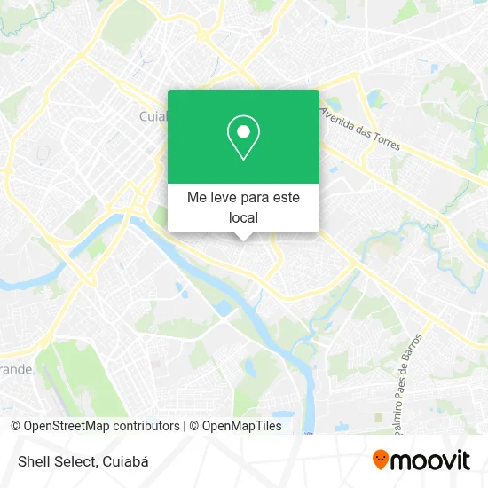 Shell Select mapa