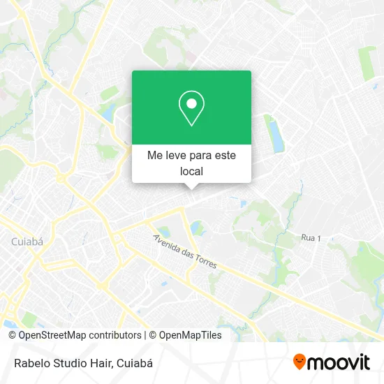 Rabelo Studio Hair mapa
