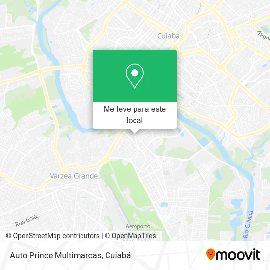 Auto Prince Multimarcas mapa