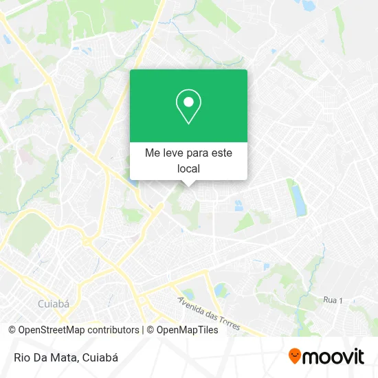Rio Da Mata mapa
