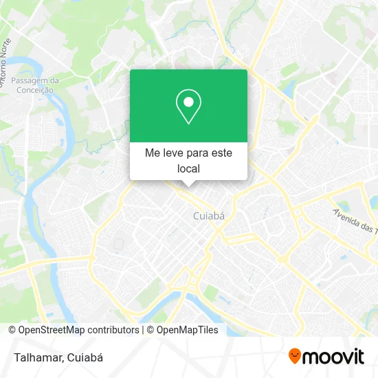 Talhamar mapa