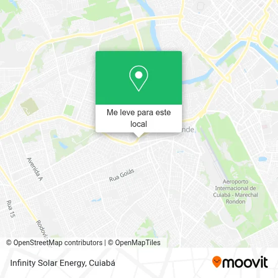 Infinity Solar Energy mapa