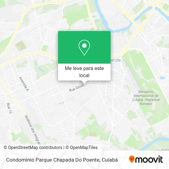 Condominio Parque Chapada Do Poente mapa