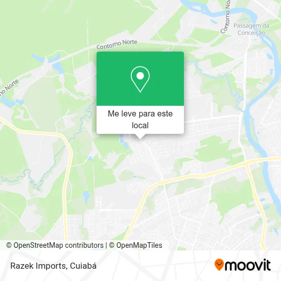 Razek Imports mapa