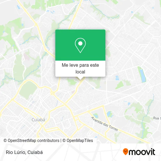 Rio Lúrio mapa