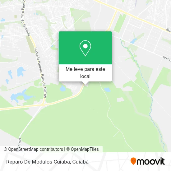 Reparo De Modulos Cuiaba mapa