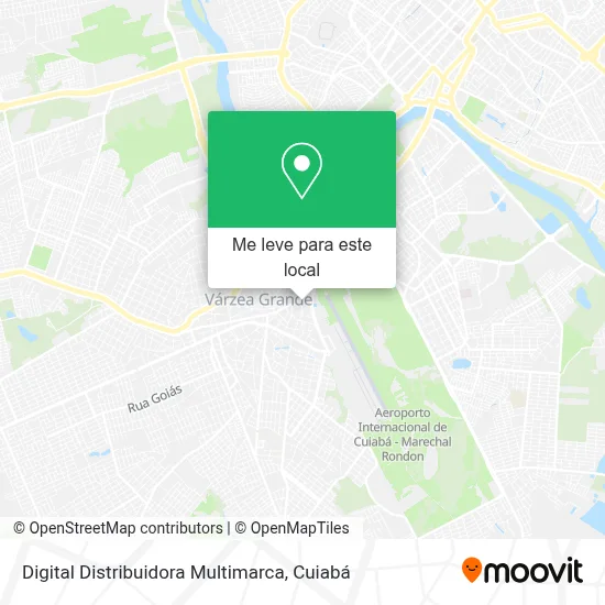 Digital Distribuidora Multimarca mapa