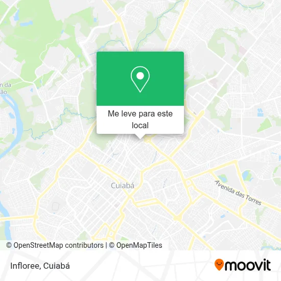 Infloree mapa