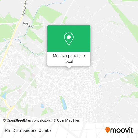 Rm Distribuidora mapa