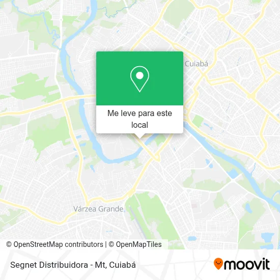 Segnet Distribuidora - Mt mapa