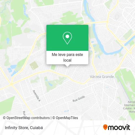 Infinity Store mapa