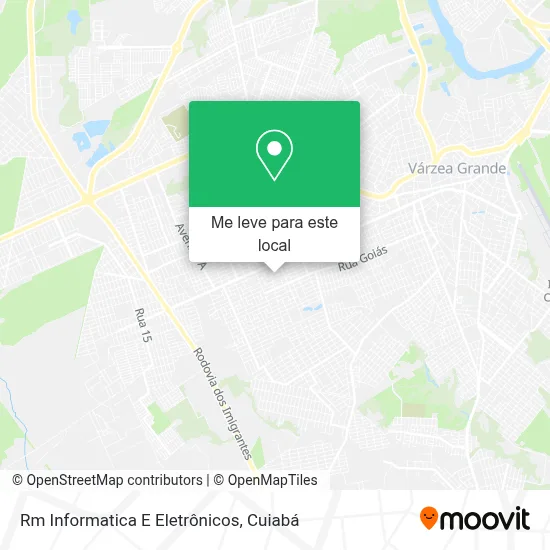 Rm Informatica E Eletrônicos mapa