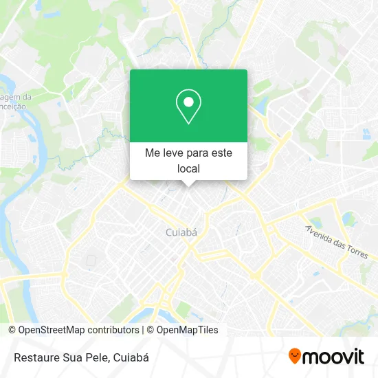 Restaure Sua Pele mapa