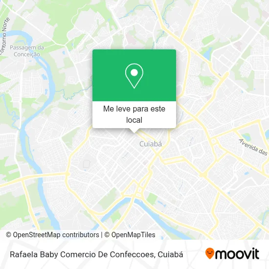Rafaela Baby Comercio De Confeccoes mapa
