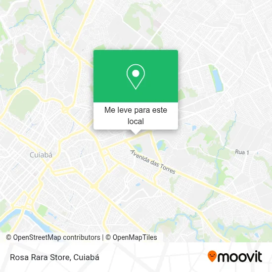 Rosa Rara Store mapa