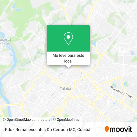 Rdc - Remanescentes Do Cerrado MC mapa