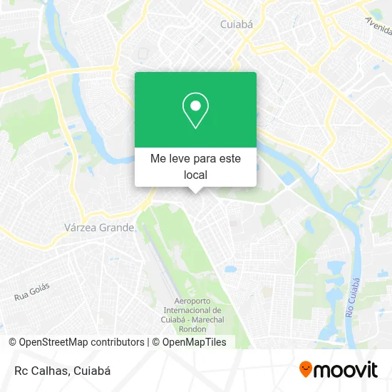 Rc Calhas mapa