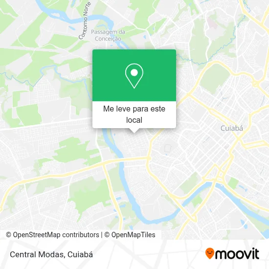 Central Modas mapa