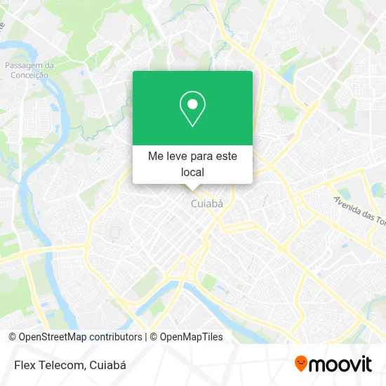 Flex Telecom mapa