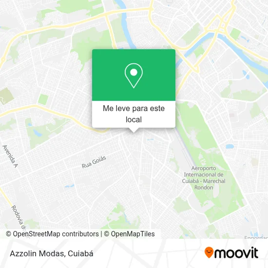Azzolin Modas mapa