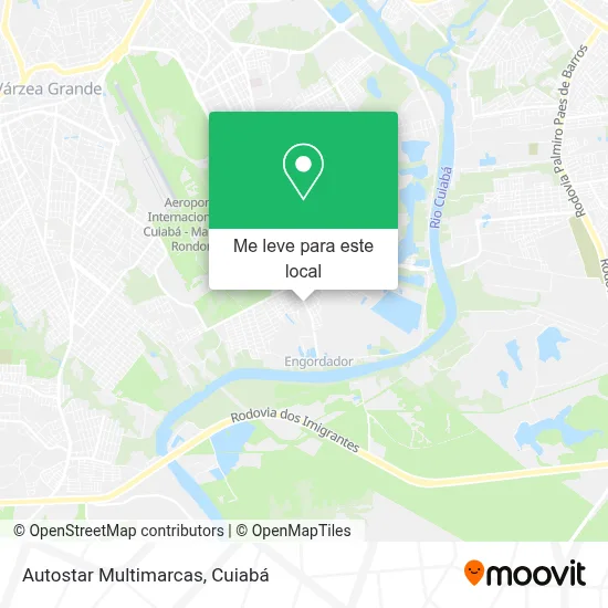 Autostar Multimarcas mapa