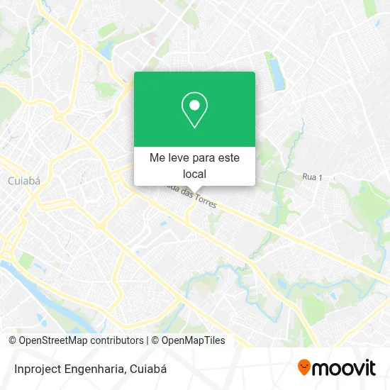 Inproject Engenharia mapa