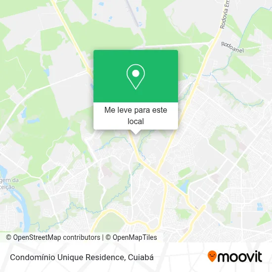 Condomínio Unique Residence mapa
