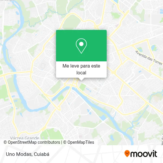 Uno Modas mapa