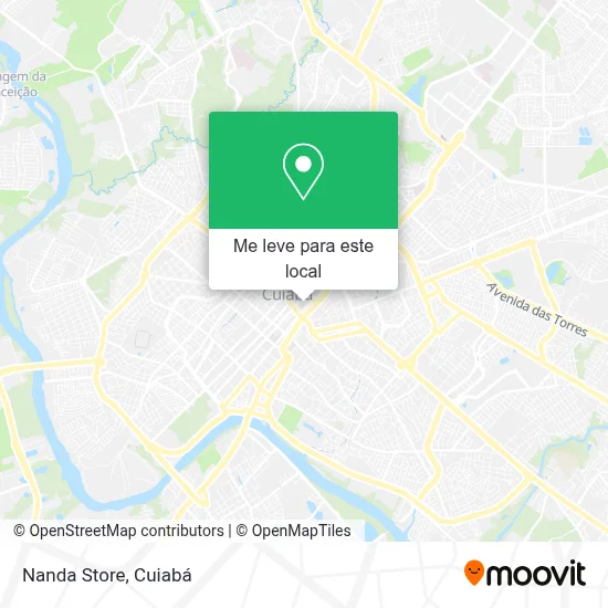 Nanda Store mapa