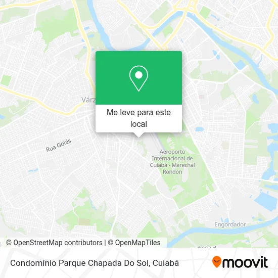 Condomínio Parque Chapada Do Sol mapa