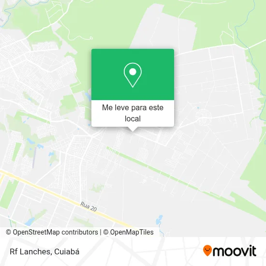 Rf Lanches mapa