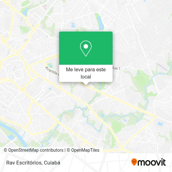 Rav Escritórios mapa