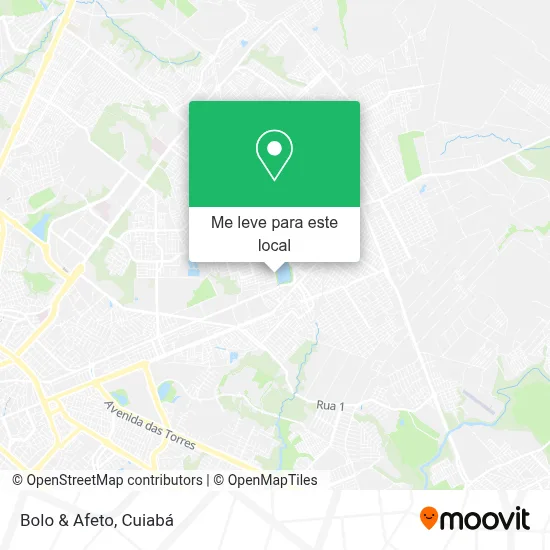 Bolo & Afeto mapa