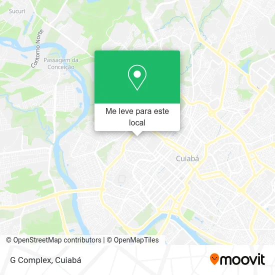 G Complex mapa