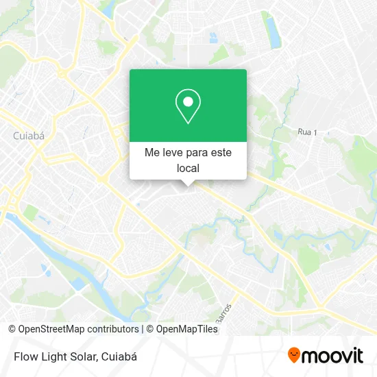Flow Light Solar mapa
